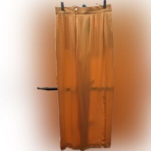 Tangerine vintage escada wide leg pants